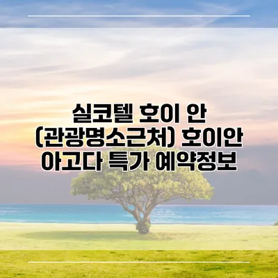 실코텔 호이 안 (관광명소근처) 호이안 아고다 특가 예약정보